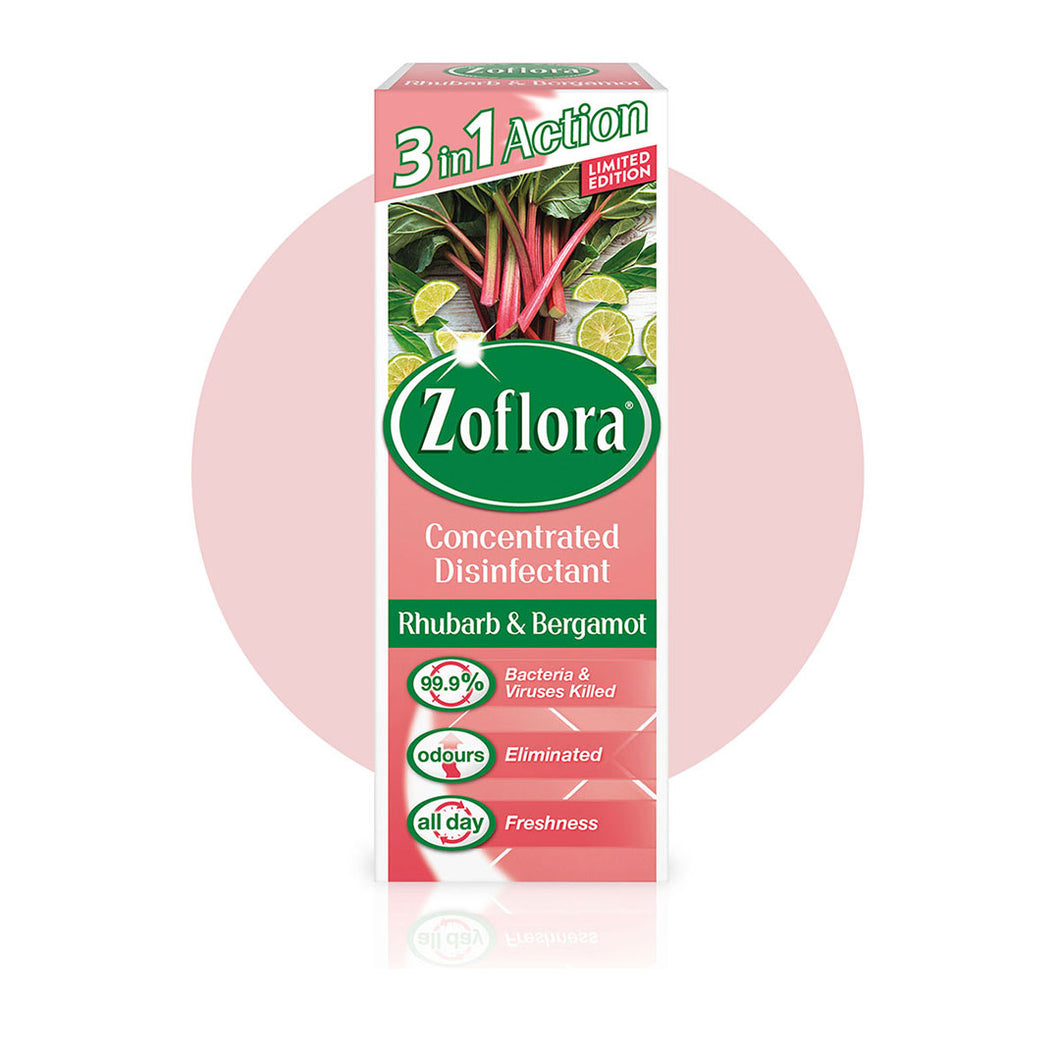 Zoflora Rhubarb & Bergamont 120ml - 4fl oz
