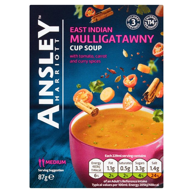 Ainsley Harriott Mulligatawny Cup Soup 87g - 3oz