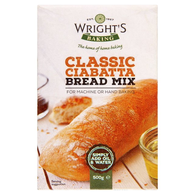 Wright's Bread Mix Ciabatta 500g - 17.6oz