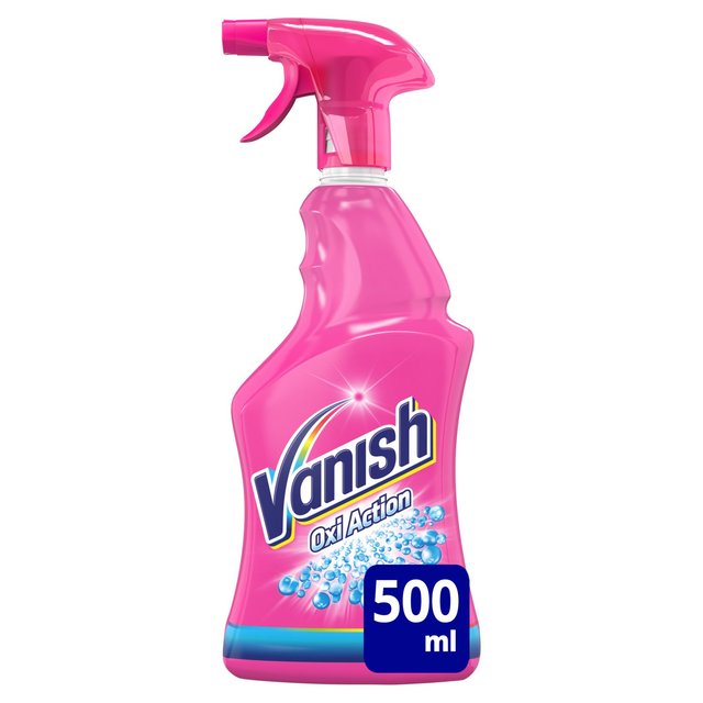 Vanish Oxi Action Fabric Stain Remover Pre-Wash Spray Colours 500ml - 16.9fl oz
