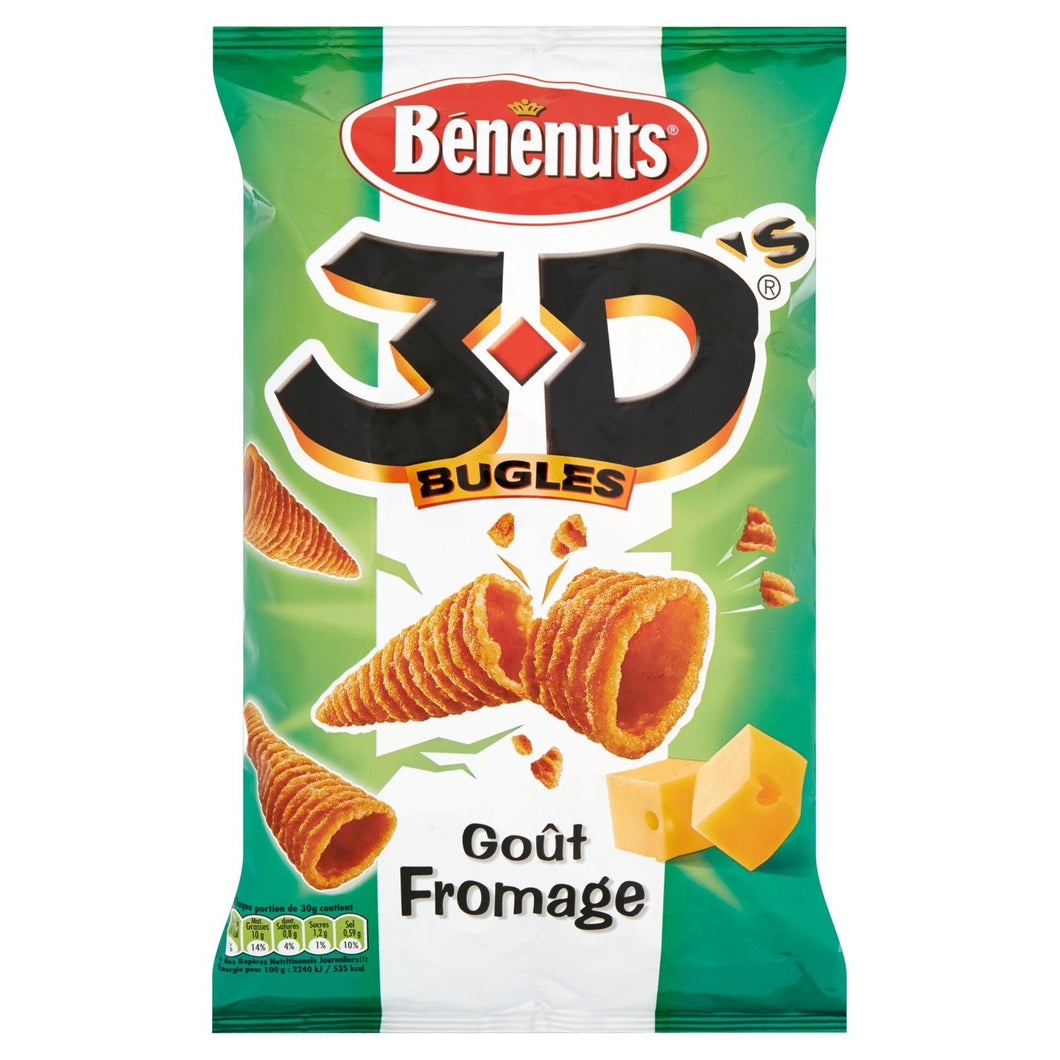 Benenuts 3D Bugles Cheese 85g - 2.9oz