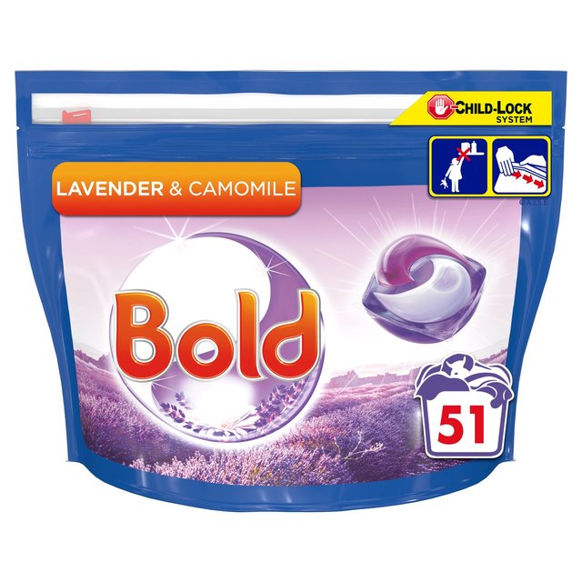 Bold All In 1 Pods Capsules Lavender & Camomile 51 Pack