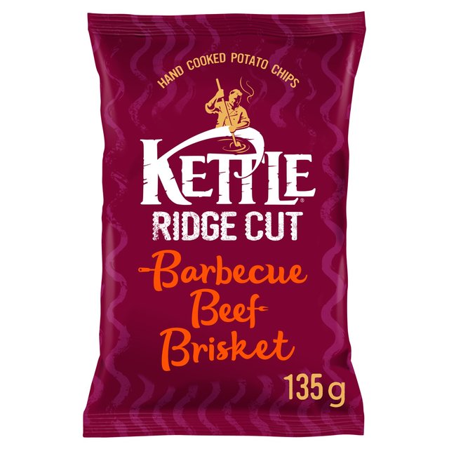 Kettle Chips Ridge Barbecue Beef Brisket 135g - 4.7oz