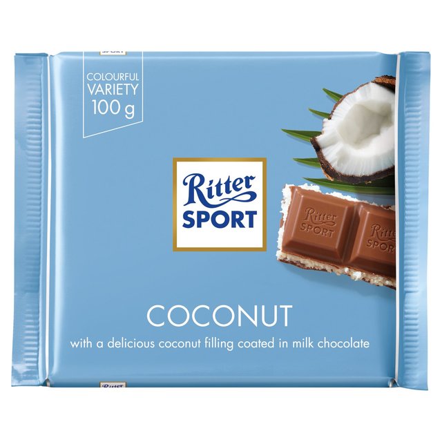 Ritter Sport Coconut 100g - 3.5oz