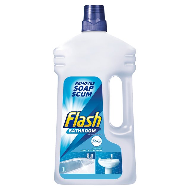 Flash Bathroom Cleaner Liquid 1L - 33.8fl oz