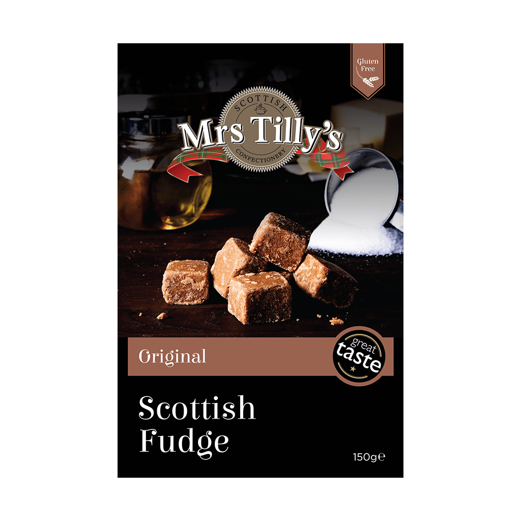 Mrs Tilly's Scottish Fudge Gift Box 150g - 5.2oz