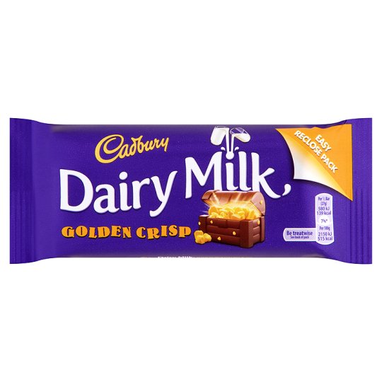 Cadbury Dairy Milk Golden Crisp 54g - 1.9oz