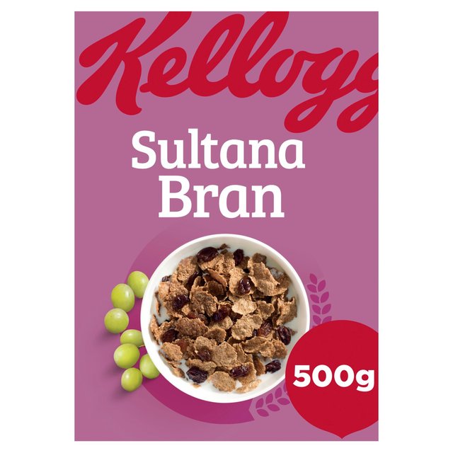 Kellogg's All-Bran Sultana Bran Flakes 500g - 17.6oz