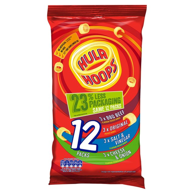 Hula Hoops Variety Snacks 12 Pack