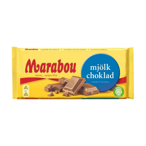 Marabou Milk Chocolate Bar 200g - 7oz