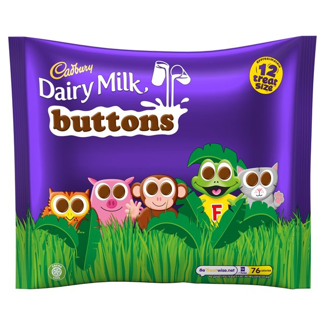 Cadbury Buttons Treatsize Bags 12 Pack