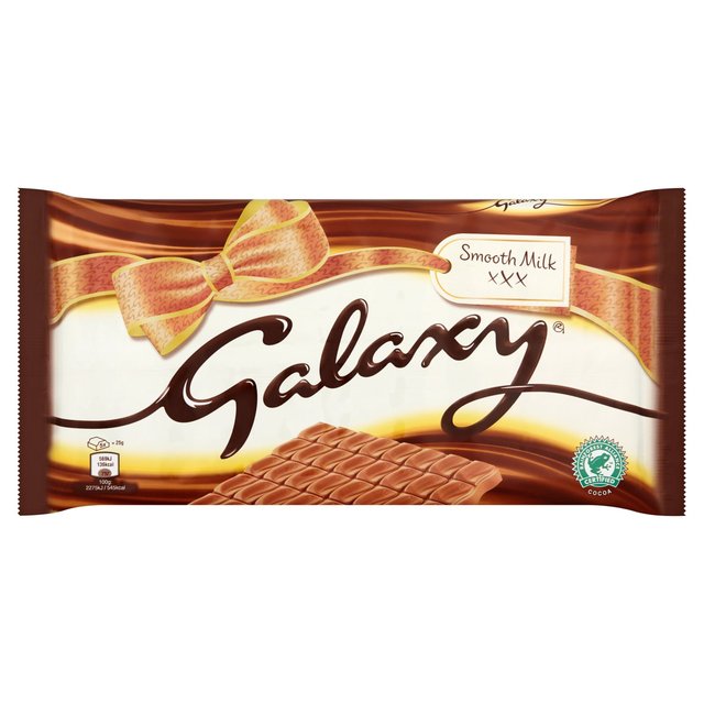 Galaxy Smooth Milk Chocolate Large Bar 360g - 12.6oz