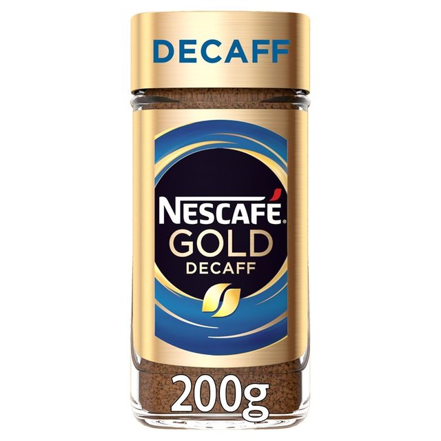 Nescafe Gold Blend Decaf Freeze Dried Instant Coffee 200g - 7oz