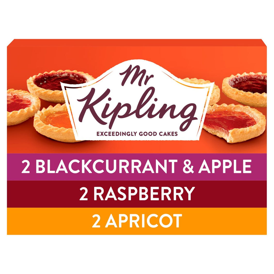 Mr Kipling Jam Tarts 6pk