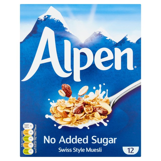 Alpen Muesli No Added Sugar 550g - 19.4oz