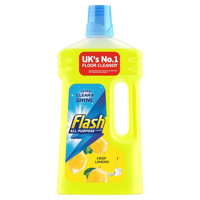 Flash Multi Surface Cleaner Crisp Lemon 1L - 33.8fl oz