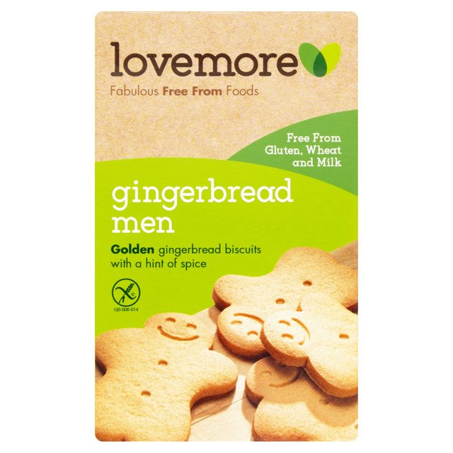 Lovemore Free From Gingerbread Men 150g - 5.2oz