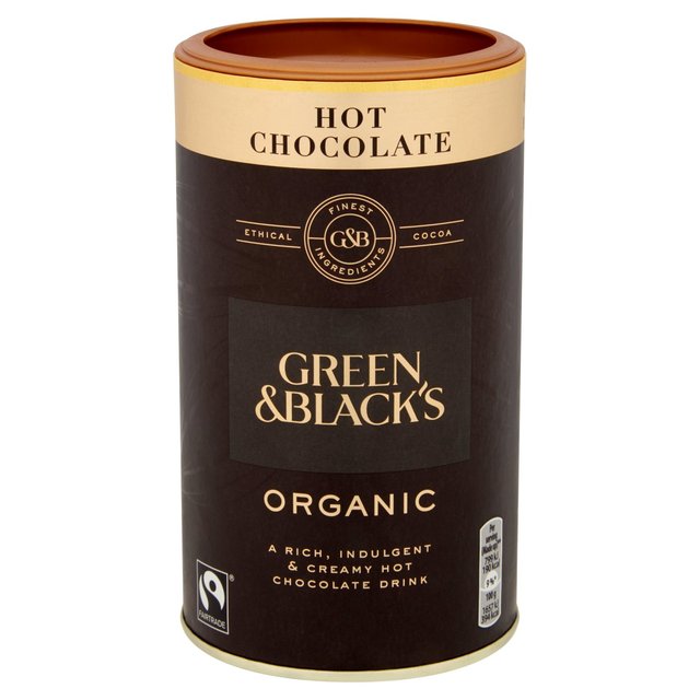 Green & Black's Fairtrade Organic Hot Chocolate 300g - 10.5oz