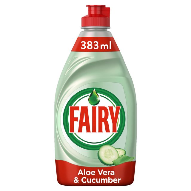Fairy Washing Up Liquid Aloe Vera & Cucumber 383ml - 12.9fl oz