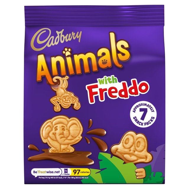 Cadbury Animals Mini Biscuits 7 Bags