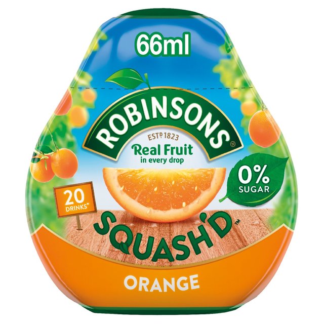 Robinsons Squash'd Orange No Added Sugar 66ml - 2.2fl oz