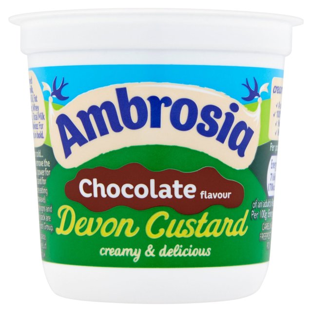 Ambrosia Chocolate Flavour Devon Custard 150g - 5.2oz