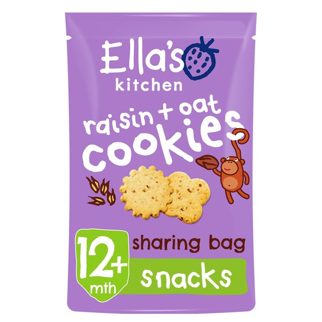 Ella's Kitchen Oat & Raisins Cookies 80g - 2.8oz
