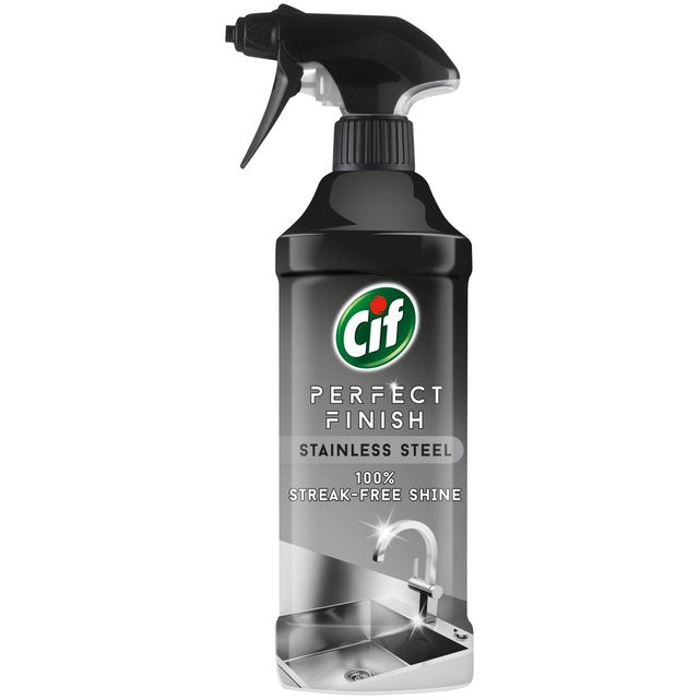 Cif Stainless Steel Spray 435ml - 14.7fl oz