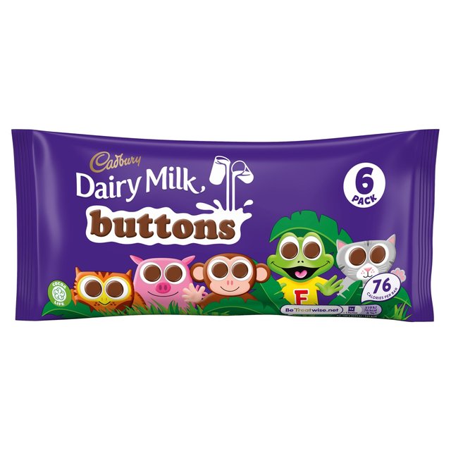Cadbury Buttons Treat Size 6 Pack