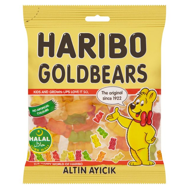 Haribo Halal Gold Bears 100g - 3.5oz