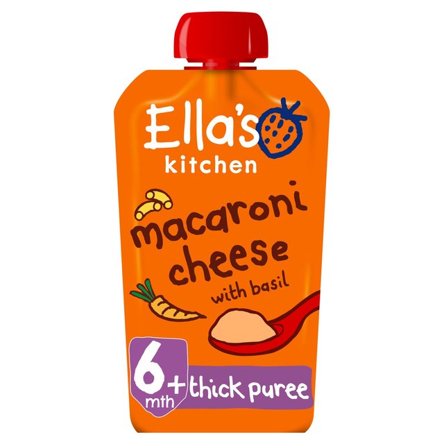 Ella's Kitchen Macaroni Cheese with Basil 120g - 4.2oz