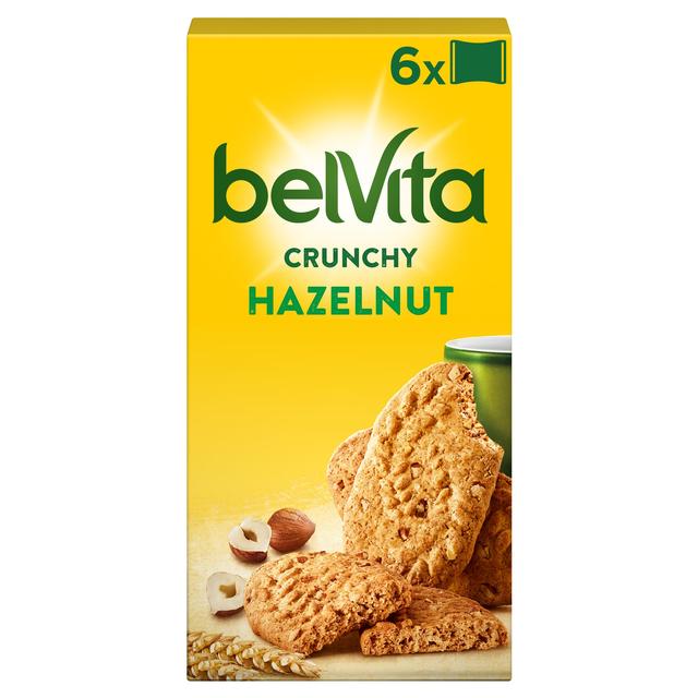 Belvita Hazelnut Crunchy Breakfast Biscuits 6 Pack