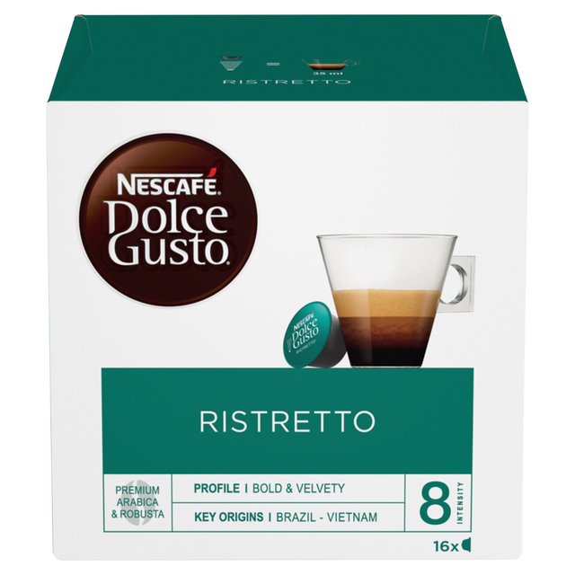 Dolce Gusto Espresso Ristretto Pods 16 Pack