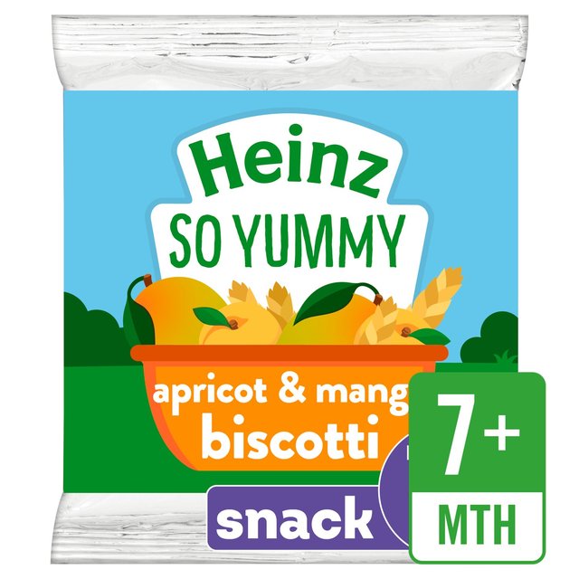 Heinz Mango & Apricot Biscotti 60g - 2.1oz