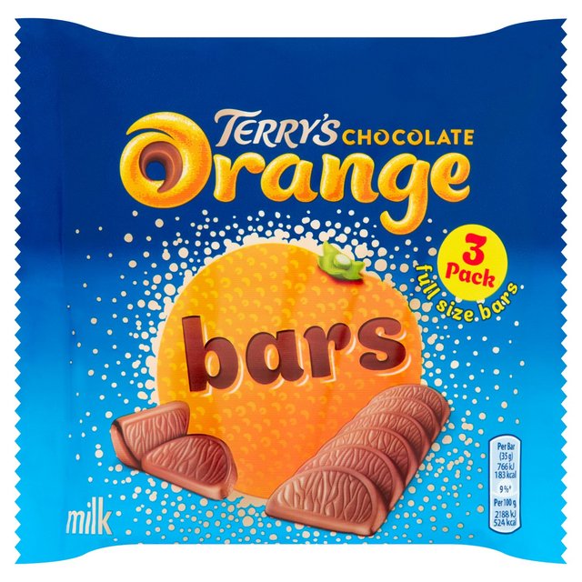 Terry's Chocolate Orange Bars 3 Pack