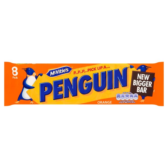 McVitie's Penguin Orange 8 Pack