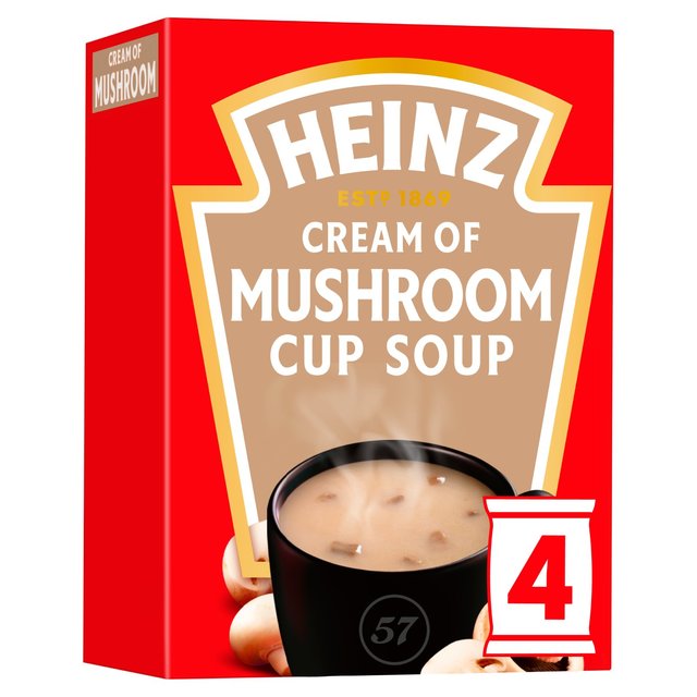 Heinz Mushroom Dry Cup Soup 4 Sachets