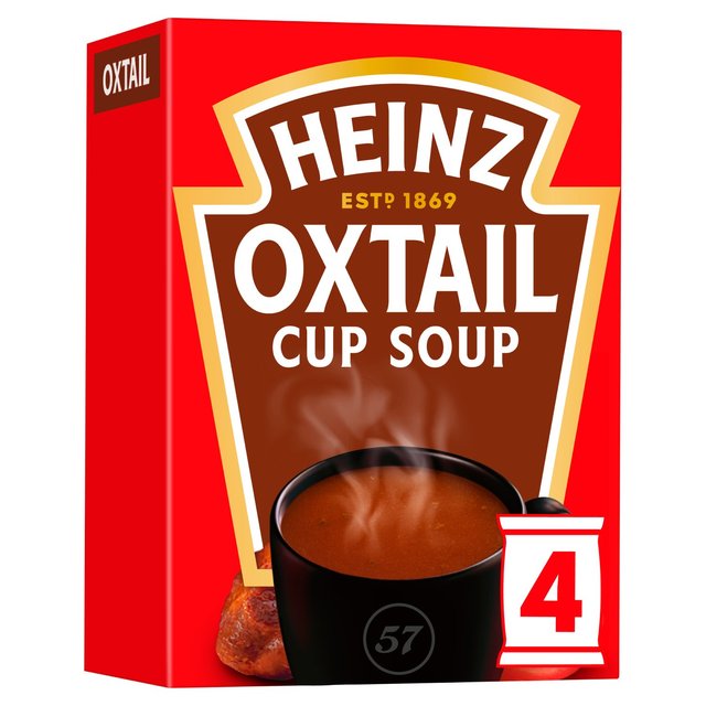 Heinz Oxtail Cup Soup 4 Sachets