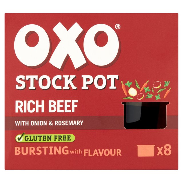 Oxo Stock Pots Beef 8 Pack