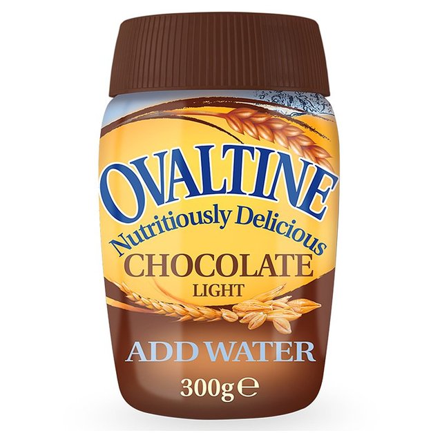 Ovaltine Chocolate Light Jar 300g - 10.5oz