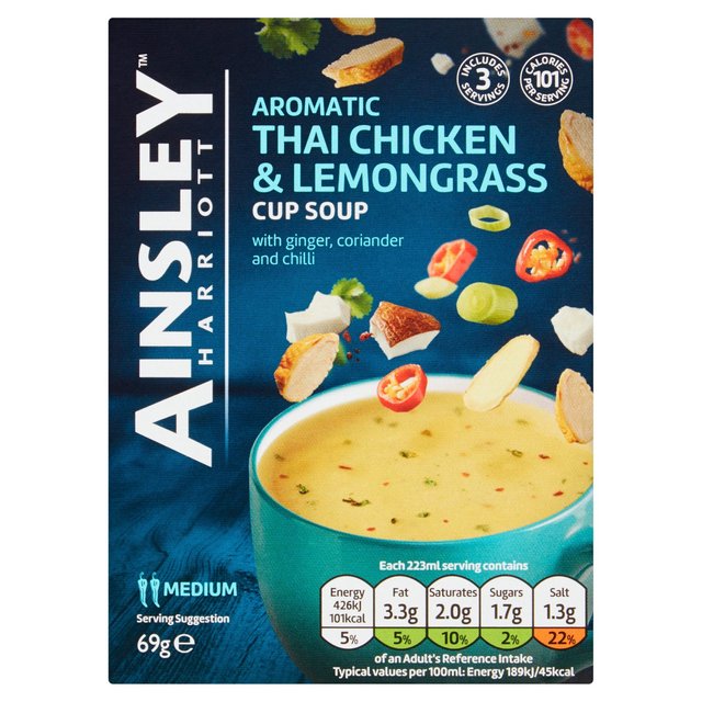 Ainsley Harriott Thai Chicken Cup Soup 69g - 2.4oz