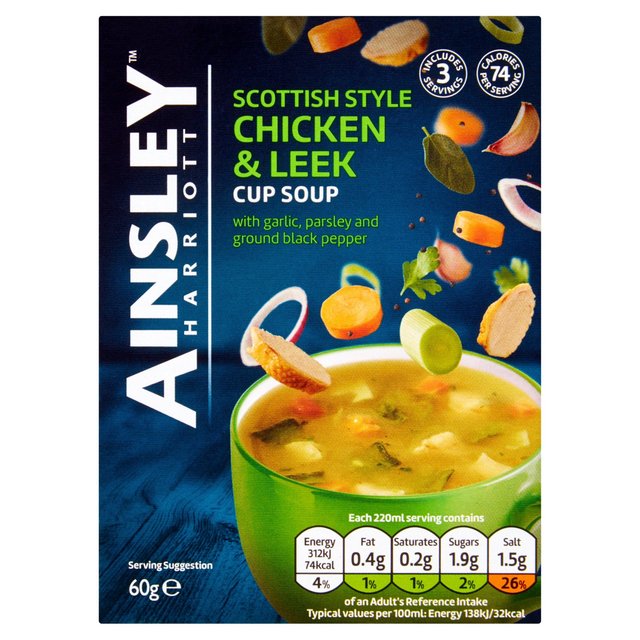 Ainsley Harriott Scottish Chicken & Leek Cup Soup 60g - 2.1oz