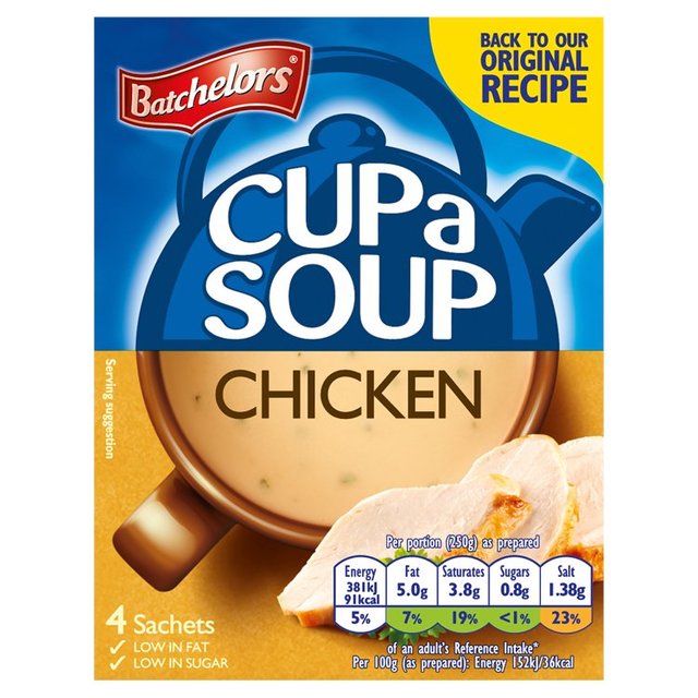 Batchelors Cup a Soup Chicken 4 Pack