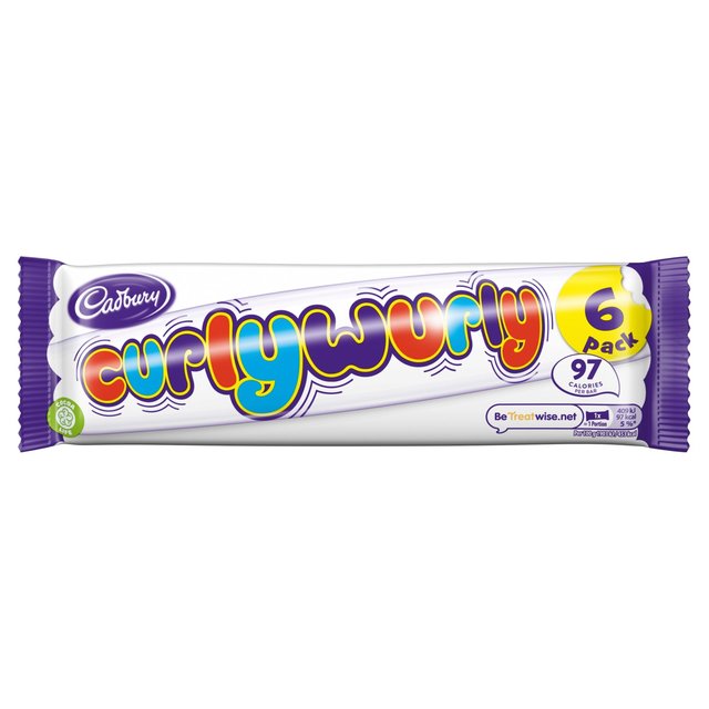 Cadbury Curly Wurly Bars 129g - 4.5oz