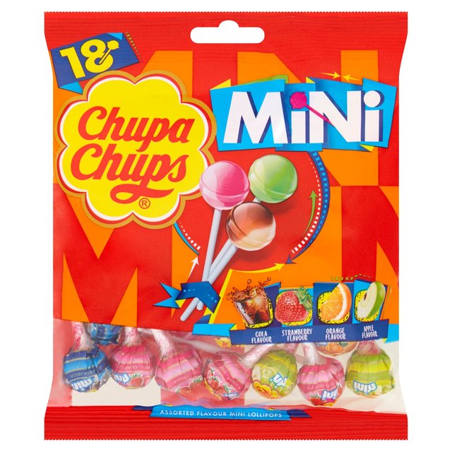 Chupa Chups Mini 18 Lollies 108g - 3.8oz