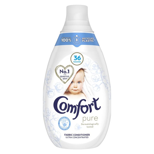 Comfort Pure 36 Wash Sensitive Skin Concentrated Fabric Conditioner 540ml - 18.2fl oz