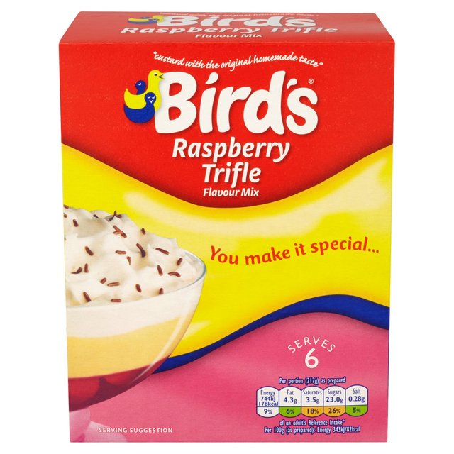 Bird's Raspberry Trifle Mix 141g - 4.9oz