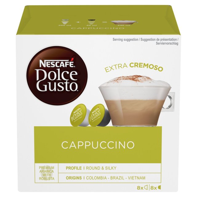 Dolce Gusto Cappuccino Pods 8 Pack