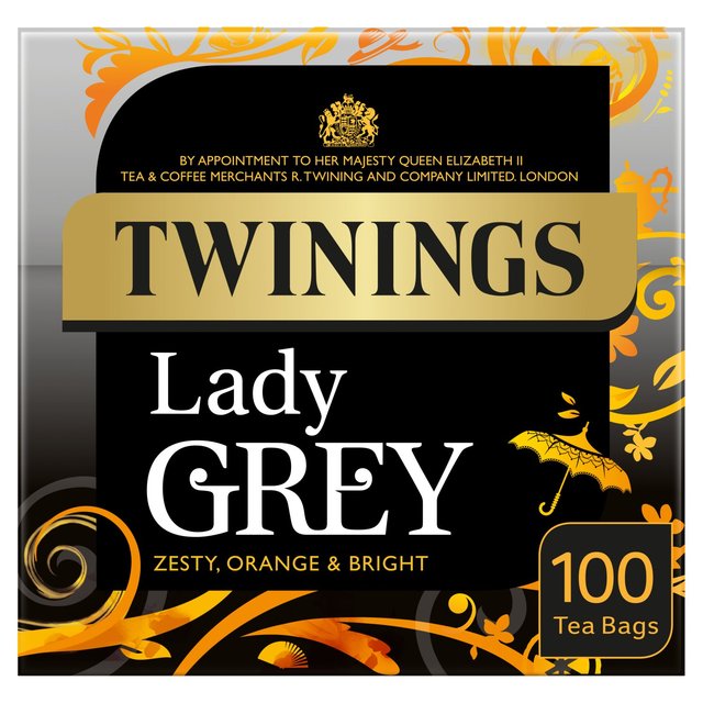 Twinings Lady Grey Tea Bags 100 Pack