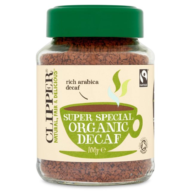 Clipper Organic Decaffeinated Coffee 100g - 3.5oz